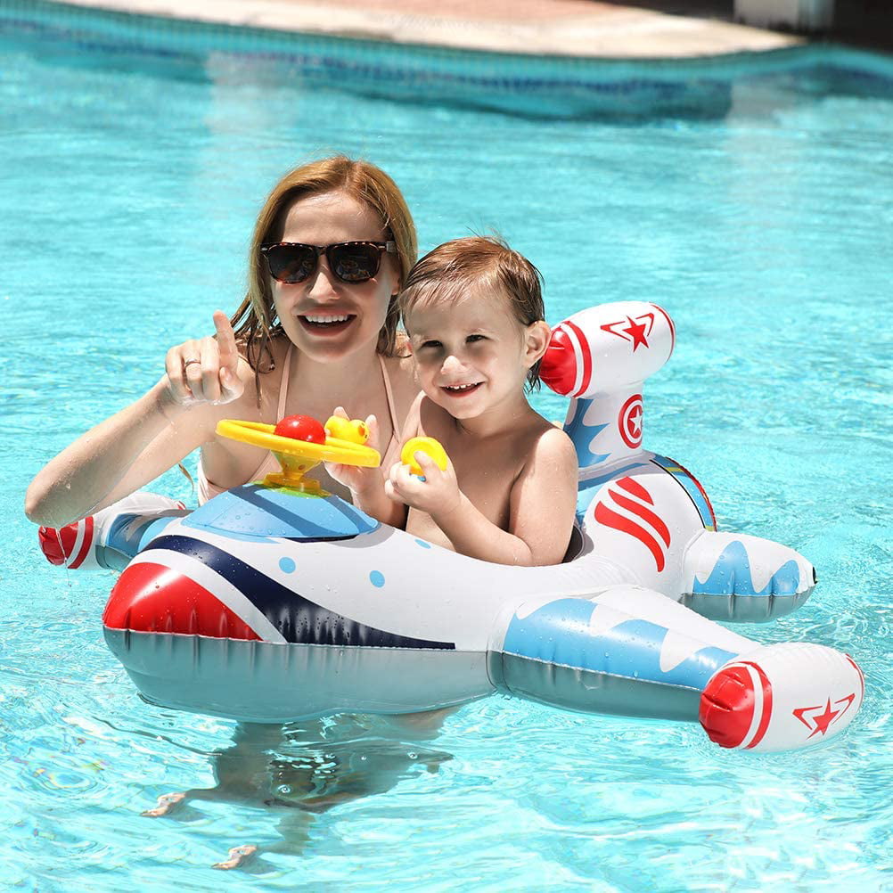Baby Swimming Ring Inflatable Float Seat Kid Water Pool Swim Seat For 2-4 YRS 