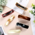 thumbnail image 4 of 6 Pcs Hair Barrettes For Women, Simple Automatic Hair Clip French Clip Barrettes for Women Ladies, 4 of 7