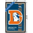 thumbnail image 3 of NFL Denver Broncos - Retro Logo 14 Wall Poster, 22.375" x 34", 3 of 5