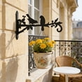 thumbnail image 2 of Small Bird Design Rust Resistant Hanging Hook, Balcony and Garden Plant Bracket and Multi Purpose Decorative Hook, Versatile Support for Feeders and s, Durable Outdoor Accent, 2 of 6