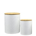 thumbnail image 5 of Corina Ceramic Round Canister Set (Set of 2), 5 of 5