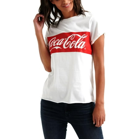 Lucky Brand Womens Graphic Short Sleeves Logo T-Shirt