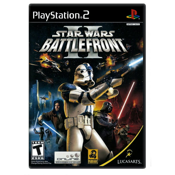 instruktør Sanselig mistænksom Used Star Wars Battlefront II - PlayStation 2 (Used) - Walmart.com