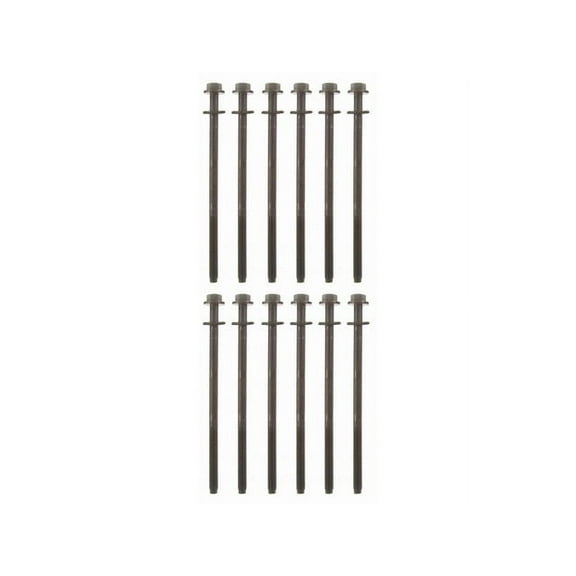 Head Bolt Set - Compatible with 1999 - 2019 Ford E-350 Super Duty 6.8L V10 2000 2001 2002 2003 2004 2005 2006 2007 2008 2009 2010 2011 2012 2013 2014 2015 2016 2017 2018