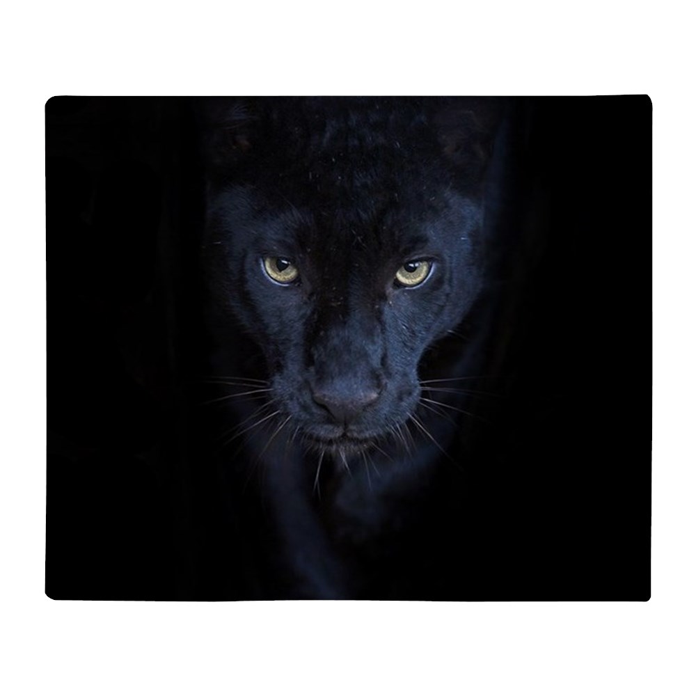 CafePress Black Panther Throw Blanket Soft Fleece Throw Blanket, 50