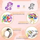 thumbnail image 4 of Kit Fuse Beads AJAZPER, 72 colores, 5 mm, con tableros perforados y accesorios, 4 of 8
