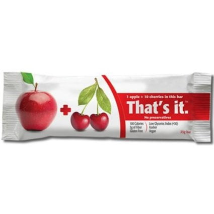 Thats it. Fruit Bar Apple and Cherries 1.2 Oz. 12/Pack (1022C) 307-00237