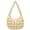 Khaki-M, variant on Cloud Puff Mini Shoulder Bag for Women - Lightweight Quilted Tote with Zipper, Stylish Casual & Travel Handbag(Black)
