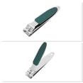 thumbnail image 5 of Unique Bargains 6pcs Mirror Box Stainless Steel Nail Clippers Set 2.56" Blackish Green, 5 of 6