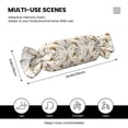 thumbnail image 3 of Salouo Little Birds Pattern Cute Bolster Pillow,Cylindrical Pillow Long Pillow for Bed Round Side Pillow for Knee/Leg/Neck ,- Length 24.4" x 9.8" Diameter, 3 of 8