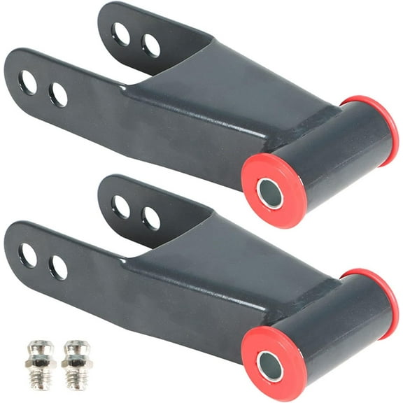 EPOTOOR 2 Rear Drop Shackles Replacement for Chevy Silverado 1500 Truck 2019 2020 2021 2022 2023