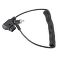 thumbnail image 4 of Cable de alimentación de monitor de CC con conector D'TAP al puerto de CC, cable de alimentación de resorte negro de plástico con bloqueo, 4 of 14