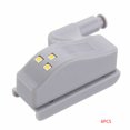 thumbnail image 2 of 2/5/6/10PCS LED Cabinet Light Touch Sensor sensor cupboard light; Inner Cupboard Inner Hinge Lamp Wardrobe Closet Night Light Home Kitchen, 2 of 9