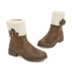 thumbnail image 5 of Botas de nieve Otoño e invierno Punta redonda Moda Botas cortas peludas cálidas Botas de gran tamaño Botas de mujer Wmkox8yii ghj1895, 5 of 9