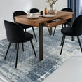 thumbnail image 4 of Luxe Weavers Oriental Premium Textured Fringe Blue 5x7 Area Rug, 4 of 8