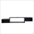 thumbnail image 6 of TV Furniture | 65.35in Modern Floating Wall Mounted TV Stand with 20 Color LEDs & Charging Station | Particle Board+MDF | Black | TV Size 50-59 Inches, 6 of 15