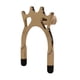 thumbnail image 1 of Puente de taco de billar portátil de metal con soporte antideslizante para taco de billar Cross Bridge Head, 1 of 6