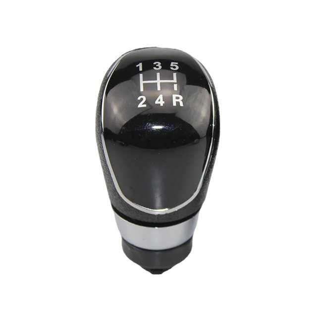 Qiaoxi Manual Gear Shift Knob Surface Engraving Gear Map Compatible For Fiesta Focus Mondeo Connect Car Shift Knob Head Lever Shifter Head Replacement