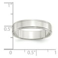 thumbnail image 5 of 925 Sterling Silver 5mm Flat with Step Edge Band Ring Size 8.5, 5 of 6