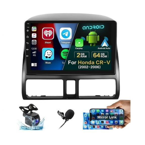 Torovo Car Radio Stereo honda crv 2002-2006 Android Carplay GPS 2G 32G
