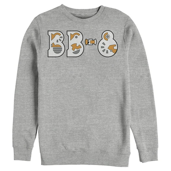 Men's Star Wars: The Rise of Skywalker BB-8 Gear Sweatshirt Athletic Heather X Large