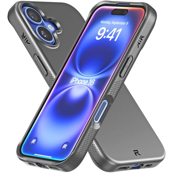 Funda REBEL Air² Serie para iPhone 16 6.1'' 2024 Negra