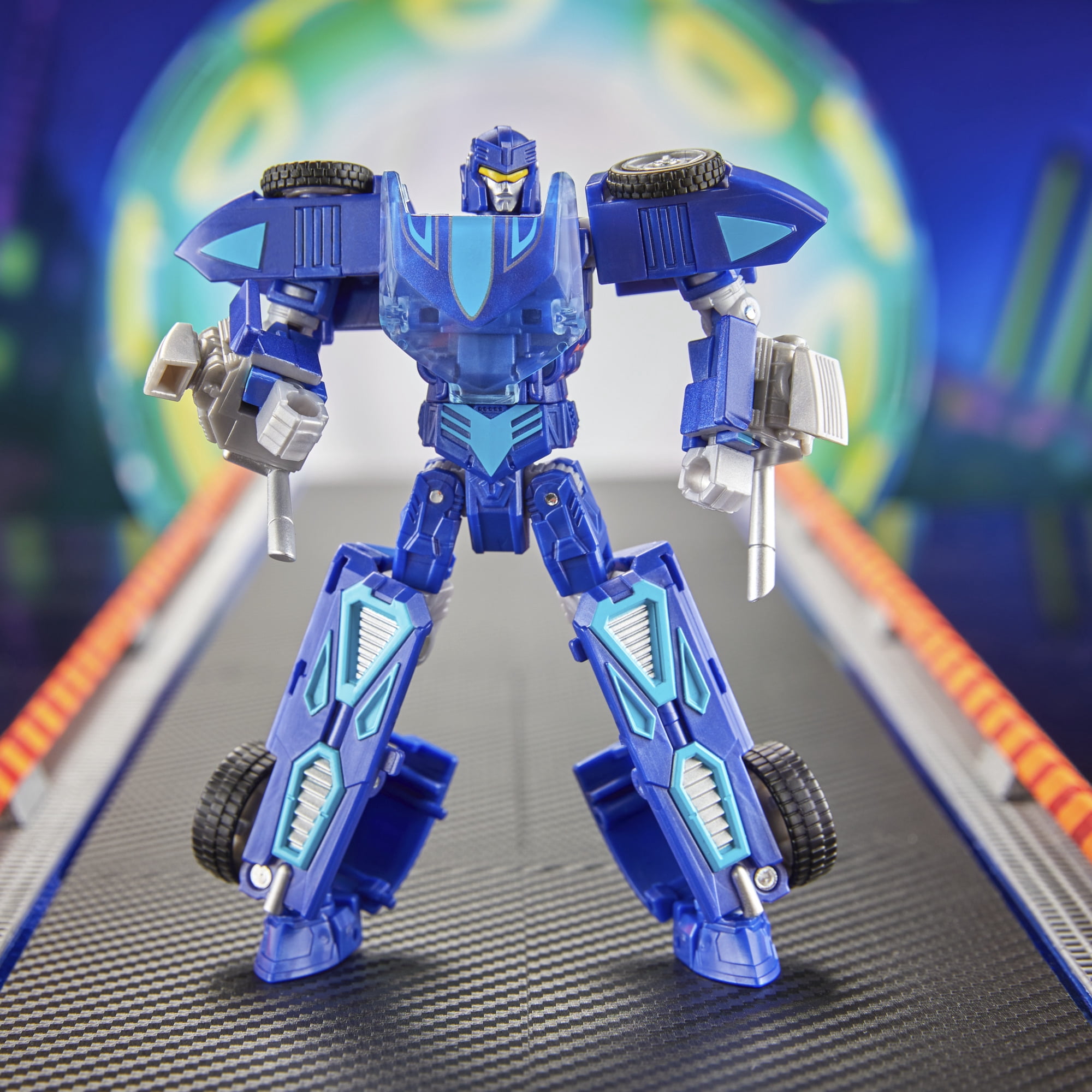 Transformers Toys Hot Wheels® x Transformers 5" Twin Mill Action Figure, 8+