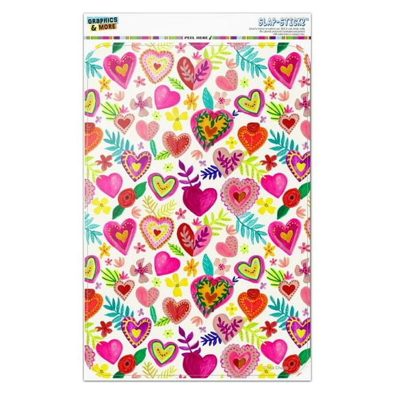 Colorful Hearts Valentines Home Business Office Sign