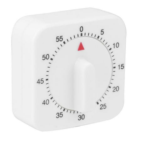 

Kitchen Small Square Pendulum Timer 60 Minutes Timer Mechanical Timer