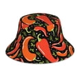thumbnail image 1 of Balery Red Hot Chili Sombreros para el sol para hombre y mujer, sombrero de pescador con UPF 50+, 1 of 6