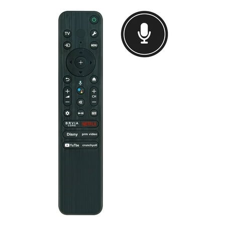 New RMF-TX810U Replace Remote Control compatible with Sony Bravia TV KD-55X80K KD-65X80K KD-75X80K KD-50X85K XR-55A80K XR-65A80K XR-77A80K XR-42A90K XR-48A90K XR-55A95K XR-65A95K XR-75Z9K