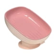 thumbnail image 1 of Jabonera autodrenante resistente y multiusos que se mantiene seca para balcón, cocina y ducha. rosa, 1 of 7