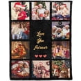 thumbnail image 6 of Customized Blankets Personalized Blanket Using Your Own Pictures with Text, Christmas Birthday Wedding Memorial for Kids Teens Adult Family Friends Pets, 6 of 6