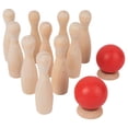 thumbnail image 1 of BESTYASH 1 Set Bowling Ball Toys Assorted Color for Children Indoor Play, 1 of 8