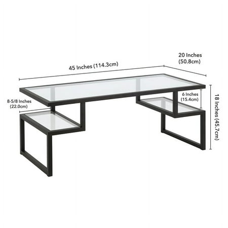 Camden&Wells - Zander Coffee Table - Blackened Bronze