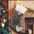 thumbnail image 5 of GZHJMY Christmas Stocking, Personalized Sloth Large Candy Stocking Hanging Gift, Xmas Stockings Decoration 1 PCS for Family Holiday Party Ornaments Decor Fireplace, 5 of 7