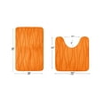 thumbnail image 4 of Yafa Home Fashion Orange Foam Bath Rug Set, 17" X 32" + 20"X 20", Non-Slip (2 Count), 4 of 6