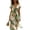 01 Green, variant on Bohemian Chiffon Flowy Dress for Women Summer Elegant Floral Print V Neck Swing Wedding Guest Vacation Dresses