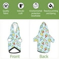 thumbnail image 6 of Honeii Frog In Mermaid Print Small Dog Hoodies Pet Hooded Sweatshirts Fall Winter Puppy Cat Sweaters Warm Clothes for Small Dogs Outfits Costume-Medium, 6 of 7