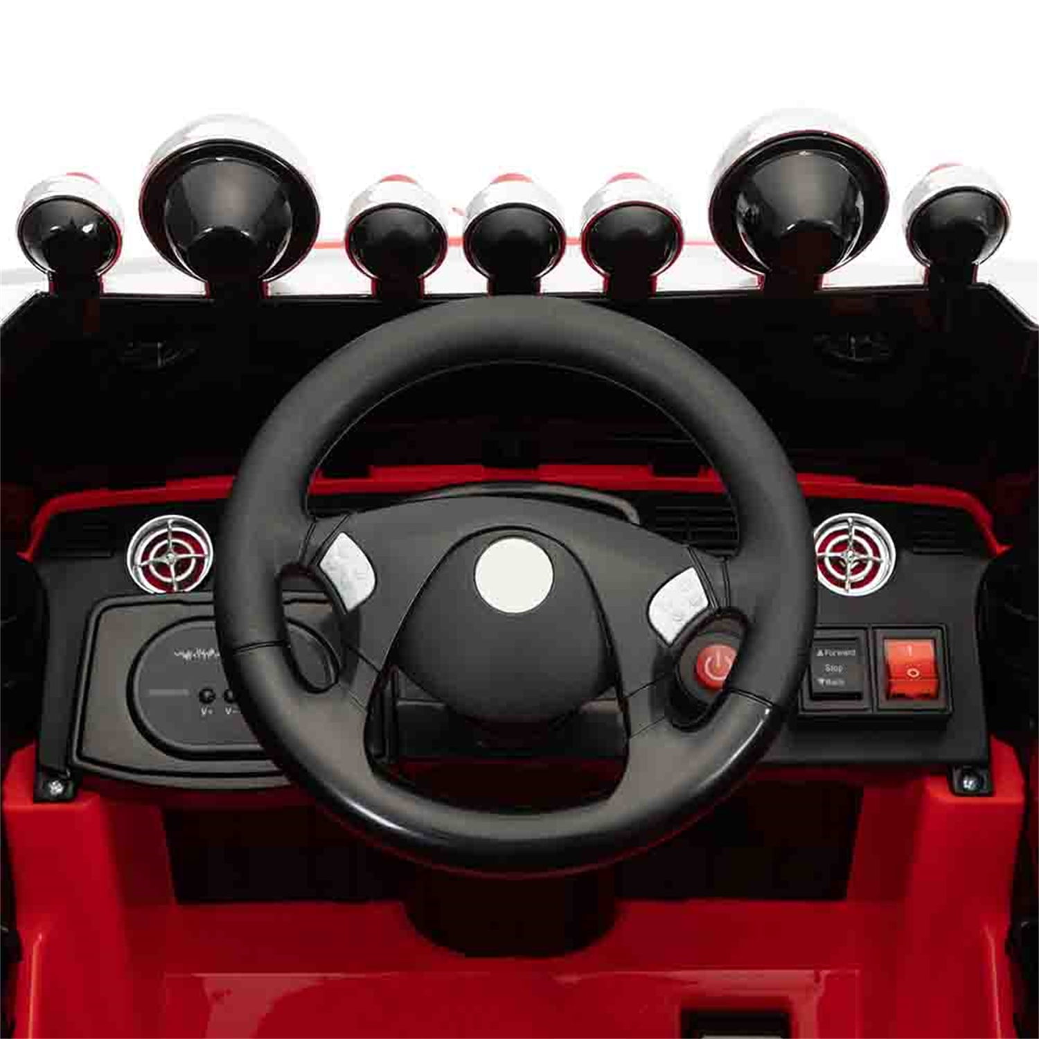 CIPACHO Kids Battery 12V Ride On Electric Car Toy, Optimus Prime Truck with Remote Control, Transformers Die-Cast Vehicle, Music, Rear Loader, Red