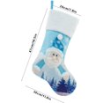 thumbnail image 2 of Paquete de 4 calcetines navideños, adorno de calcetines navideños grandes de 18 "con luces LED, juego de calcetines navideños para niños Zhivalor WRJM-369-2, 2 of 4