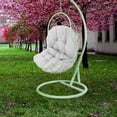 thumbnail image 1 of SEWCHICS Swing Replacement Cushions Grey Polyester Designed For Relaxation 1Pcs, 1 of 8