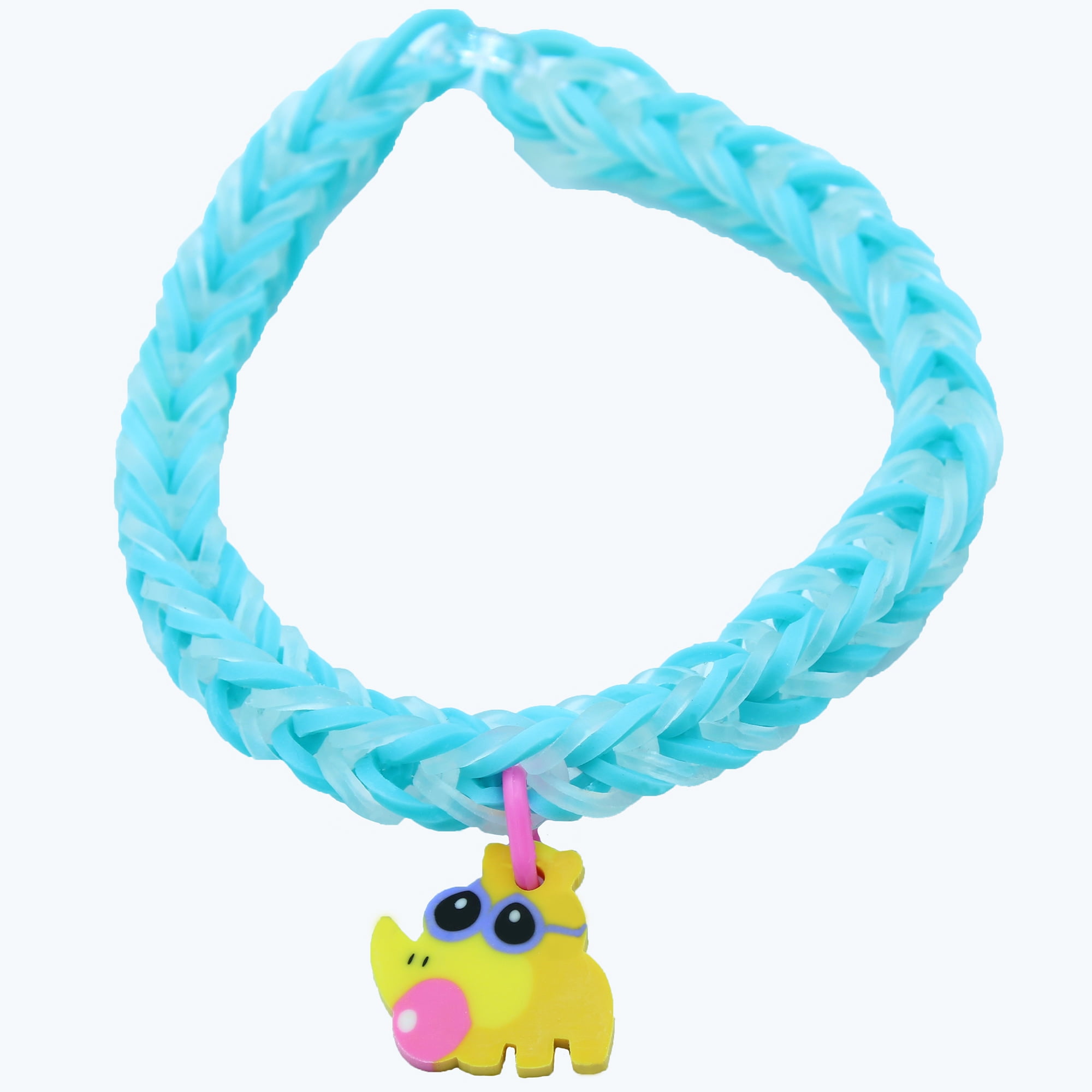  Rainbow Loom® Loomi-Pals™ Mini Combo Set, Features 60 Cute  Assorted Loomi-Pals Charms,1 Happy Loom, 2100 Colorful Bands All in a  Carrying Case for Boys and Girls 7+