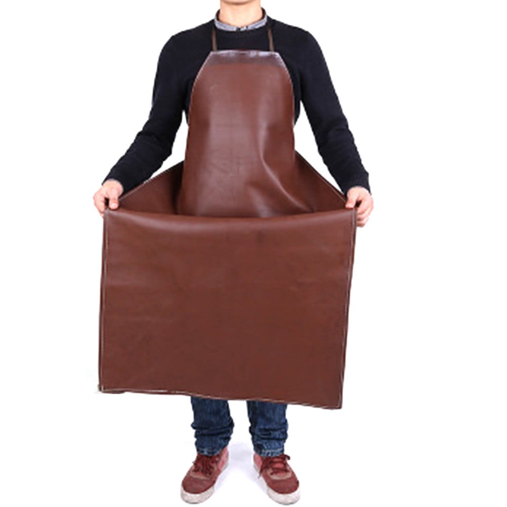 Details about   Leather Welder Apron Sleeve Carpenters Blacksmith Apron Protection Clothing 