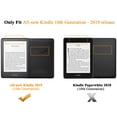 thumbnail image 2 of Allytech All-New Kindle 2019 Case 6" E-reader 10th Gen (Not for Kindle Paperwhite), Slim Fit PU Leather Shockproof Folio Lightweight TPU Back Cover for Amazon Kindle 10th Generation, Blossom, 2 of 6