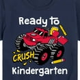 thumbnail image 3 of Instant Message - Ready To Crush Kindergarten - Youth Short Sleeve Graphic T-Shirt, 3 of 6
