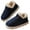 A-Navy, variant on Women's Winter House Shoes Memory Foam Warm Snow Slippers Fleece Lined Indoor Outdoor Walking Ankle Boots
