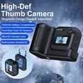 Quick Release Wire Rope Magnetic Quick Release Dual-Screen Ultra HD Action Camera with Mounting ...