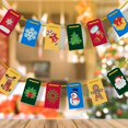 thumbnail image 3 of uds pancarta colgante de pared Fondo de Navidad adornos de Año Nuevo A Afortunado Sencillez, 3 of 4