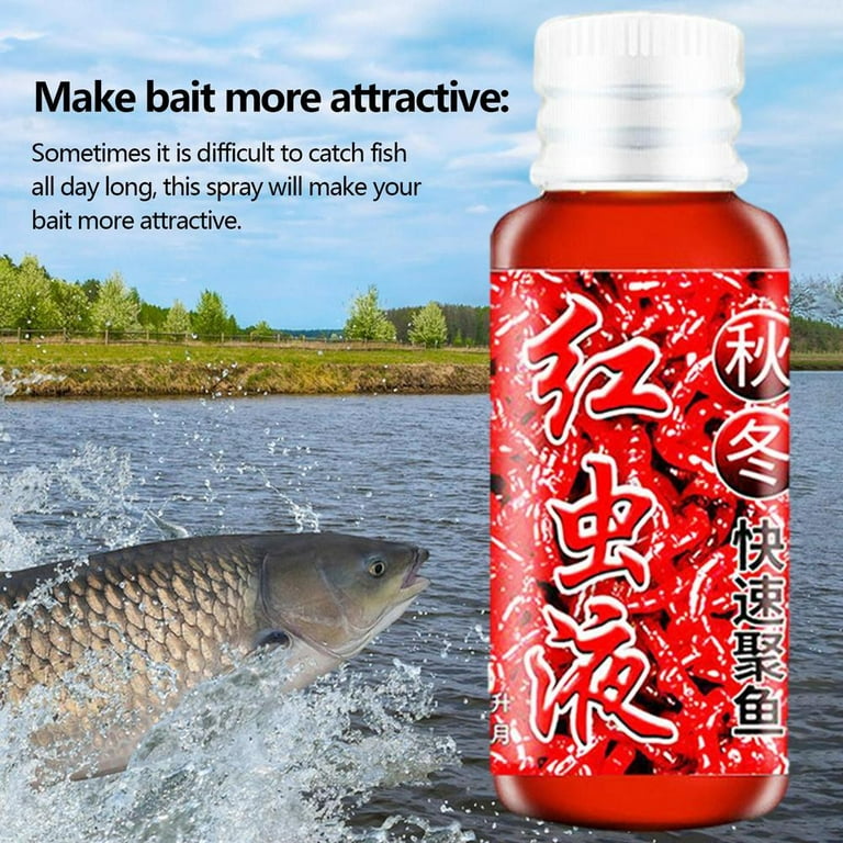Bait Fish Liquid Bait Fuels Fish Lures Water Liquid Fishing Improve Hunger  Attractant Enhances Ordinary Lures Or Live Bait steady 